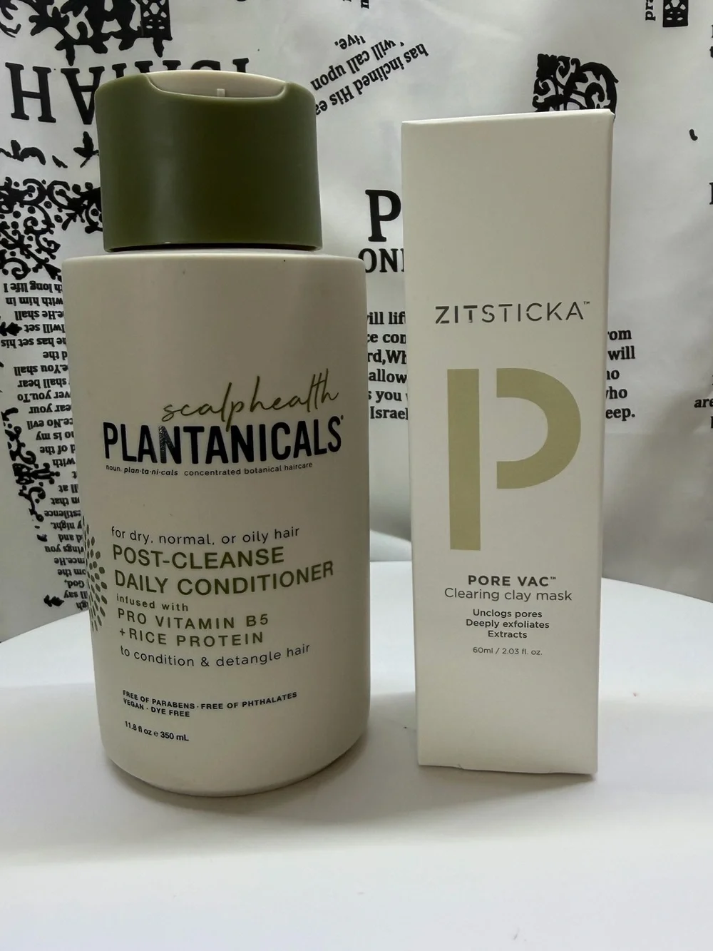 Plantanicals conditioner and Face Mask